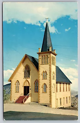Postcard St. Paul's Episcopal Church Virginia City Nevada Upon A High Hill  A1 • $5.25