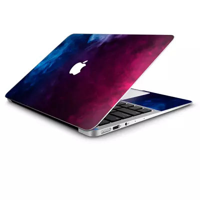 Skin Wrap For Macbook Air 11 Inch  Blue Pink Smoke Cloud • $14.98