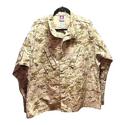 USMC Desert Marpat Camo Blouse Shirt MCCUU US Marine Corps Propper Large • $29.99