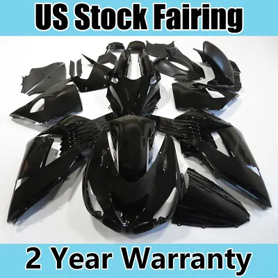 Glossy Black Fairing Kit For Kawasaki Ninja ZX14 ZX14R 2006-2011 ABS Bodywork • $329.02