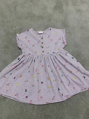 NEXT Girls Lilac Dress 18-24 Months • £1.99