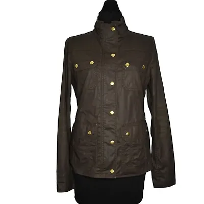 J Crew Downtown Field Jacket Womens XS Mossy Brown Coat Item 19034  • $29.99