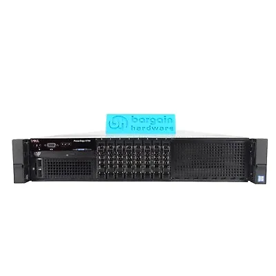 £375 • Buy Dell PowerEdge R730 8SFF Configurable Rack Server: 2x 14-Core Xeon 128GB RAM