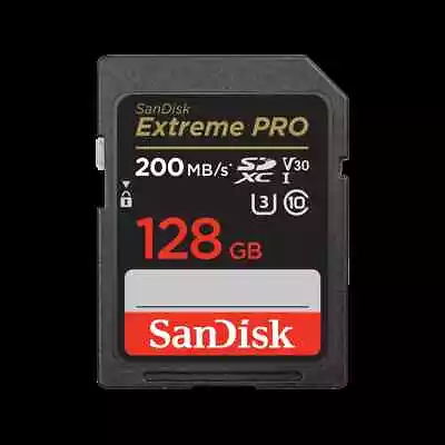 SanDisk 128GB Extreme PRO SDHC And SDXC UHS-I Memory Card - SDSDXXD-128G-GN4IN • $21.99