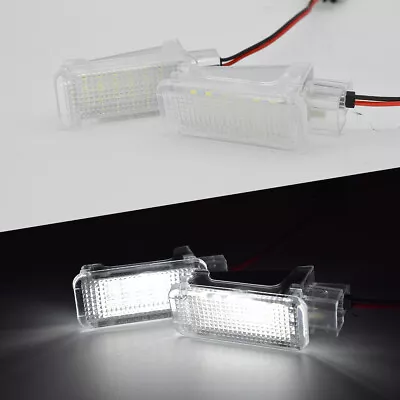 $9.38 • Buy 2 X For Audi A3 A4 S4 Q5 Q7 LED Courtesy Door Trunk Boot Footwell Luggage Light