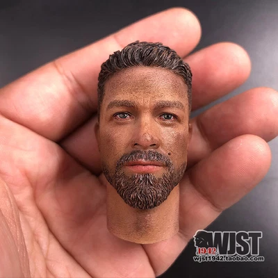 £49.99 • Buy 1/6 WW II British Airborne Division Paratrooper Red Devil Old Beard Head Carving