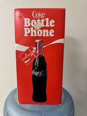 Coca Cola Bottle Phone Inc Box & Instructions • $100