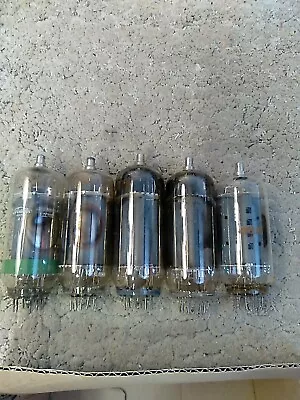 $15.99 • Buy 8961 Lot Of 5 MISC BRANDS 6KD6 VACUUM TUBES 