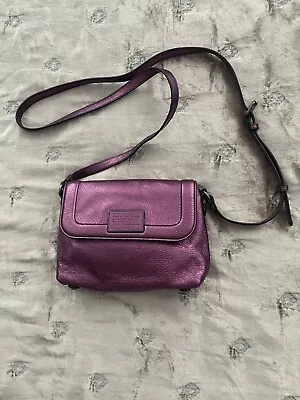 Marc By Marc Jacobs Crossbody Bag Metallic Purple • $67.50