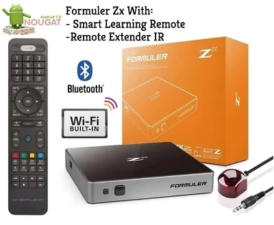 FORMULER ZX ANDROID 7 4K SMART MEDIA PLAYER Built In Wifi Bluetooth • $95.10