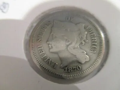 $15 • Buy 1870 3 Cent Nickel