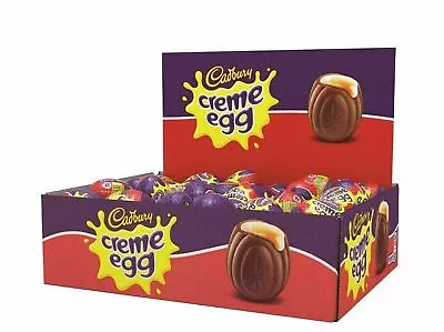 £65 • Buy Cadbury Creme Single Egg Box Of 48  Family Chocolate Box Easter Christmas Sweets