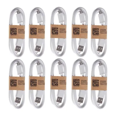 10 Pack Micro USB Charger Sync Charging Cable Cord For Samsung Android Phone USA • $6.79