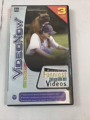 VideoNow Color America's Funniest Home Videos 3 Disc Set (PVD 2004) • $15