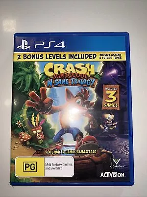 Ps4 Crash Bandicoot N Sane Trilogy Pre-owned • $24.99