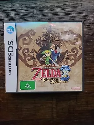 Nintendo DS The Legend Of Zelda Phantom Hourglass Like New AUS • $11.62