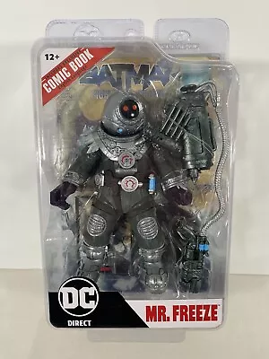 DC Direct Page Punchers: MR.  FREEZE 7  Figure W/Batman Comic Book NEW • $28.99