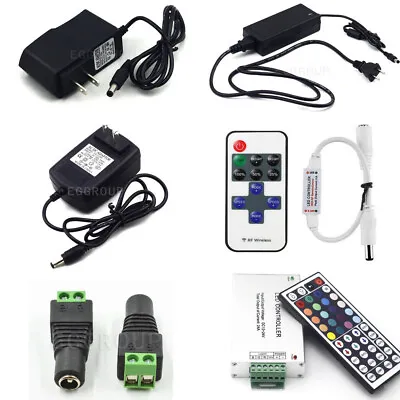 12V For LED Light CCTV Strip Lamp IR Remote 1A/2A/5A/8A US Power Supply Adapter • $6.99