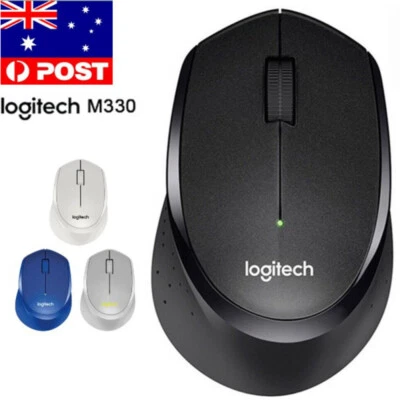 $12.89 • Buy Logitech M330 Silent Plus Wireless Mouse Quiet 2.4GHz USB Receiver Optical Mice