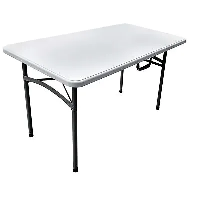 Plastic Development Group 800 4 Ft Blow Molded Utility Table White (Open Box) • $50.99