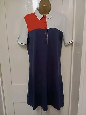 Lacoste Roland Garros Dress Size 40 Uk 12 See Pictures  • £13