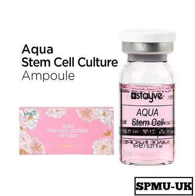 Stayve Booster Aqua Stem Cell Culture Ampoule Brightening Glow Whitening MTS 1 • £16.99