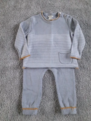£5 • Buy Boys Monsoon Jumper And Trouser Knitted Set 12 - 18 Months