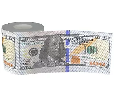 Iconikal 240-Sheet Gag Joke Money Toilet Paper 1 Count (Pack Of 1) Green  • $14.43