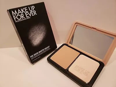 Makeup Forever~HD Skin Matte Velvet Blurring Powder Foundation~ 1R12~0.38 Oz~NIB • $27.99