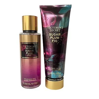 Victoria's Secret Sugar Plum Fig Mist & Body Lotion Set • $76.33