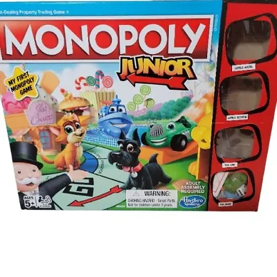 Monopoly Junior Board Game 2016 Edition My First Monopoly Game Complete  • $9.98