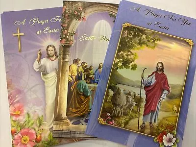 Pack Of 6 Religious Christian Easter Cards Good Shepherd. Free Postage • £4.50