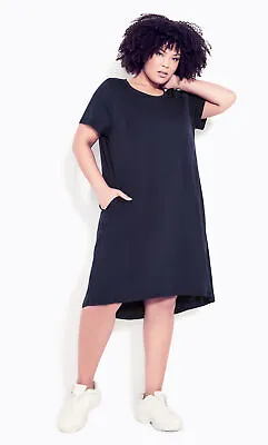 $20 • Buy Zim & Zoe By City Chic Womens Plus Size Summer Day Mini Dress Short Sleeve