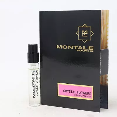 Crystal Flowers By Montale Paris Eau De Parfum Vial 0.07oz/2ml Spray New • $8.99