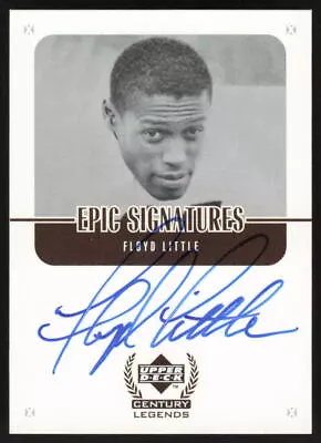 Floyd Little Signed Auto Autographed Card 1999 Upper Deck Century Legends • $20