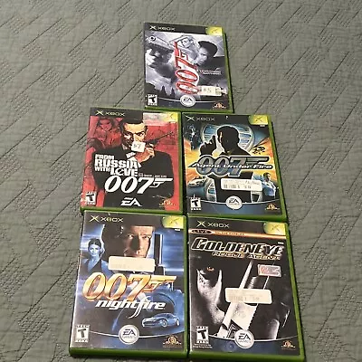 James Bond Xbox Lot Of 5 Games.  • $49.99