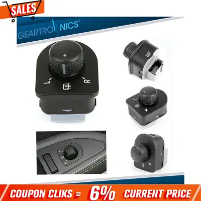 New Side Mirror Switch Knob Heat Control Fit VW Golf Bettle Jetta MK4 Passat B5! • $6.09