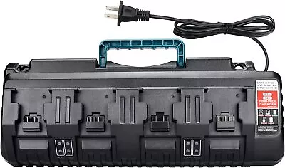 M18 Battery 4-Port Charger Compatible With Milwaukee 14.4V-18V XC Li-ion Battery • $102.11