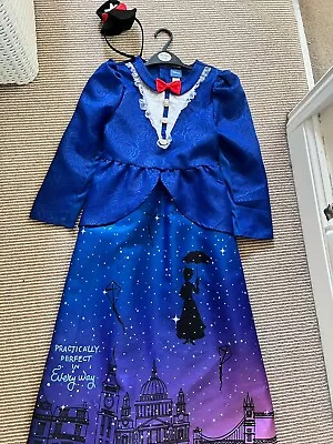 Disney Mary Poppins Costume 9-10 Years • £5