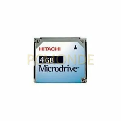 Hitachi Pexagon MD4GBBP 4 GB Digital Microdrive High Speed Memory Card - VGC • $129.99