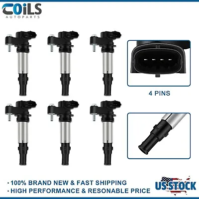 For 2009 Saturn Outlook GMC Acadia Chevrolet Traverse Saab 6 Ignition Coil UF375 • $52.99