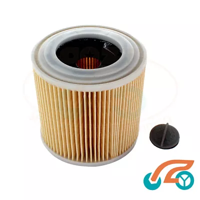 Cartridge Air Filter For Karcher WD3.300M WD3.300M Plus WD3.330M Vacuum Cleaner • $17.99