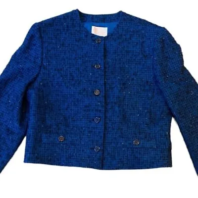 Vintage Pendleton Women’s Wool Jacket 80s 90s Boucle  Large 12 • $35