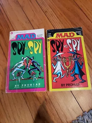 Mad Magazine Book Lot 2 Spy Vs. Spy Set Prohias Fourth Declassified Secret File • $11.99