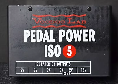 VooDoo Lab – ISO 5 NA – Pedal Power Supply – Used • $89.99