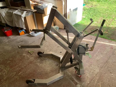 £175 • Buy MECHANDLING 200KG Stainless Steel Reel Lifter / Placer / Stacker / Pallet Truck