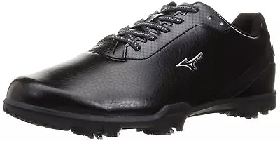 [Mizuno] Golf Shoes Wide Style Light Men's Black X Silver 25.0 Cm 4E • $78.74