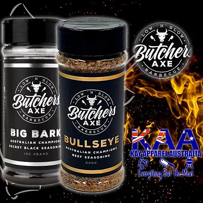 BBQ Rub Butchers Axe BBQ Rubs Bullseye & Big Bark 2 Rub Set • $28