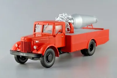 MAZ-200 Soviet Fire Truck 1950 Year 1/43 Scale Collectible Red Diecast Model Car • $36.07