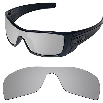 EYAR Replacement Lenses For-Oakley Batwolf OO9101 Silver Metallic (STD) • $19.99